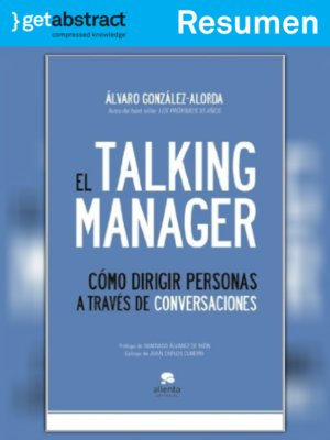 cover image of El talking manager (resumen)